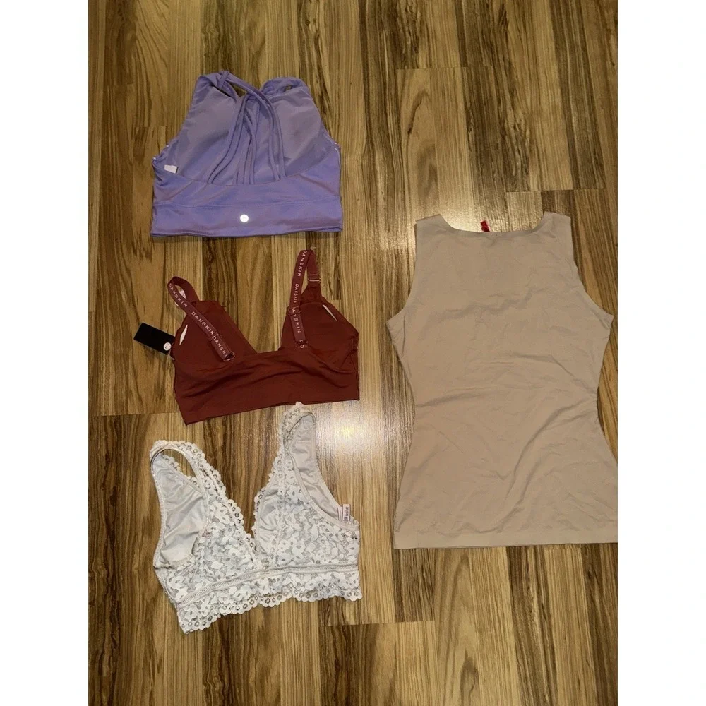 Victoria's Secret Spanx Danskin Bra‎ Lot Size Large EUC